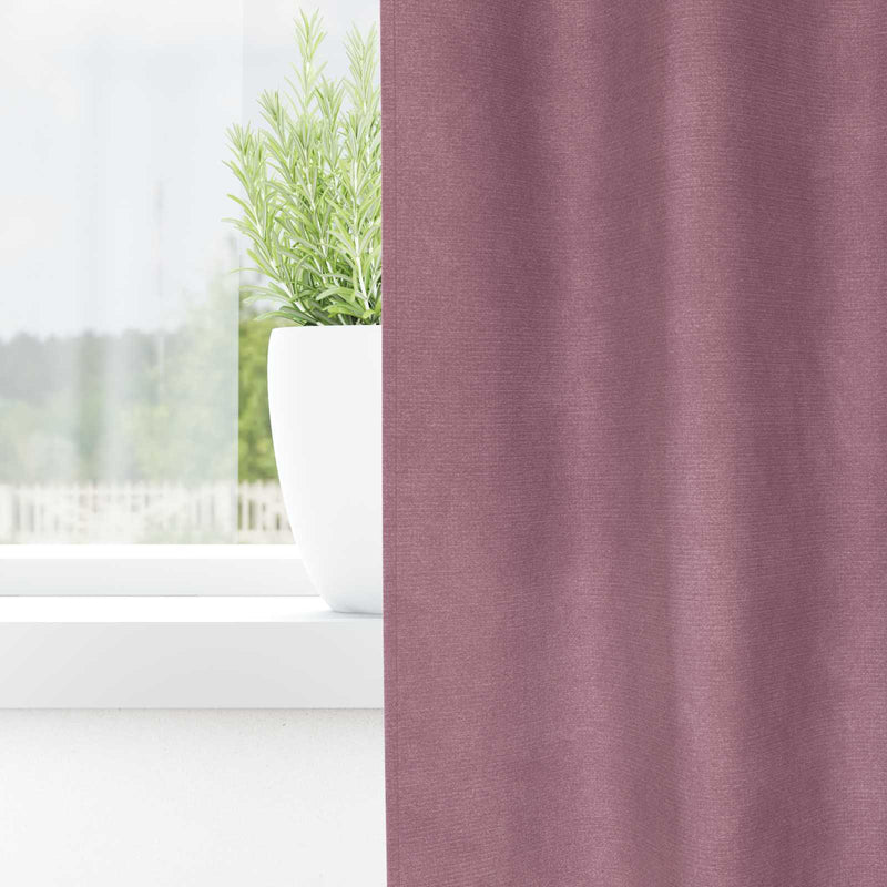 Load image into Gallery viewer, Vidaxl verduisterende gordijnen 2 pcs donkerroze 140 x 245 cm fluweel