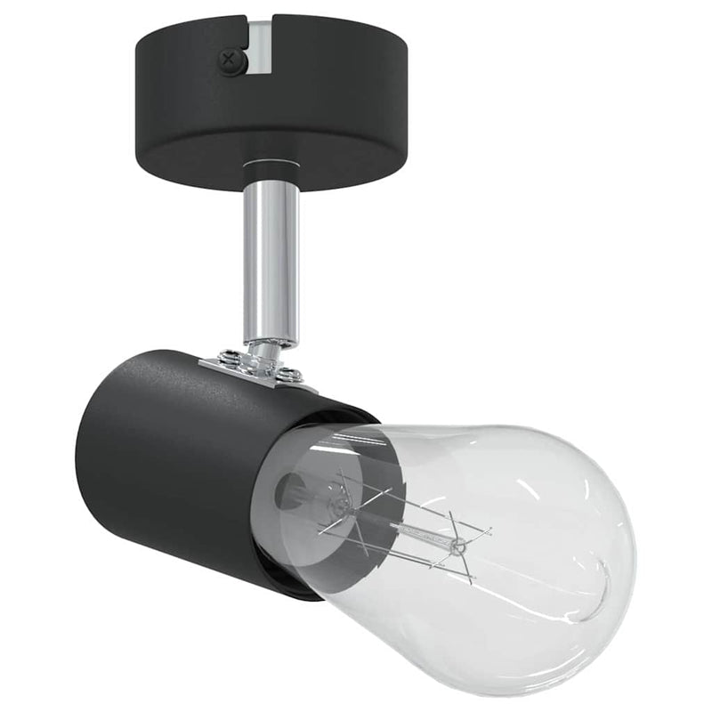 Load image into Gallery viewer, Vidaxl plafondspot met schijnwerpers zwart 6,5 x 6 x 11,5 cm metaal
