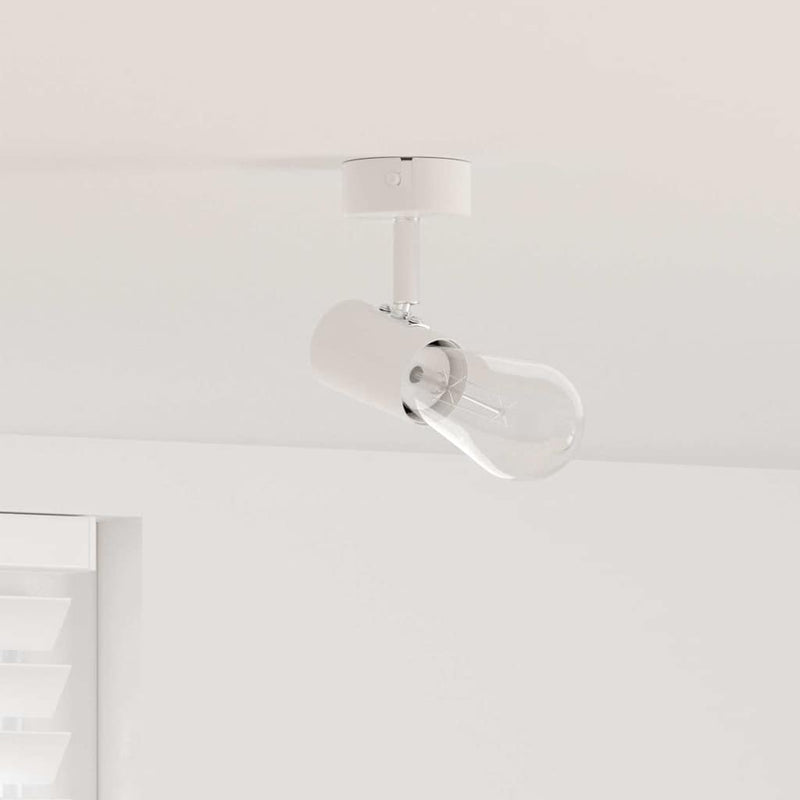 Load image into Gallery viewer, Vidaxl plafondspot met schijnwerpers wit 6,5 x 6 x 11,5 cm metaal