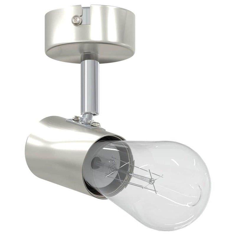 Load image into Gallery viewer, Vidaxl plafondspot met schijnwerpers nikkel 6,5 x 6 x 11,5 cm metaal