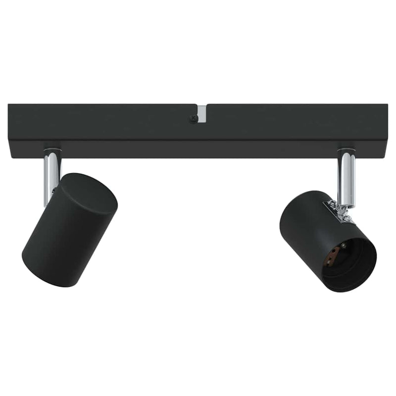 Load image into Gallery viewer, Vidaxl plafondspot met schijnwerpers zwart 26 x 6,5 x 11,5 cm metaal
