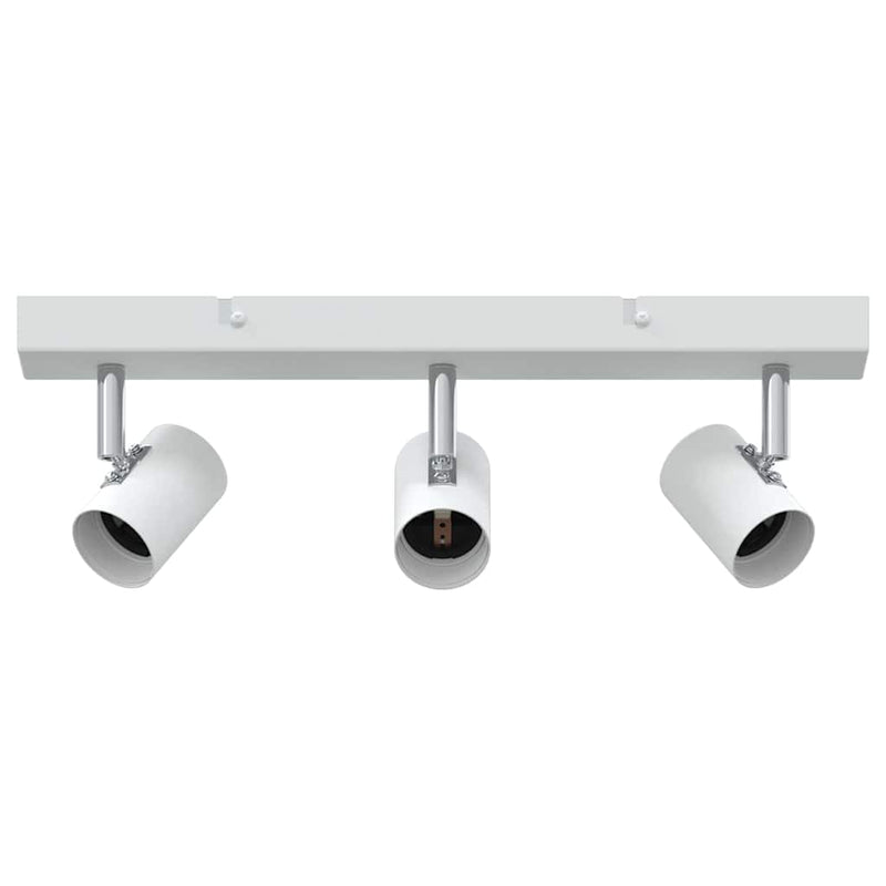 Load image into Gallery viewer, Vidaxl plafondspot met schijnwerpers wit 38 x 6,5 x 11,5 cm metaal