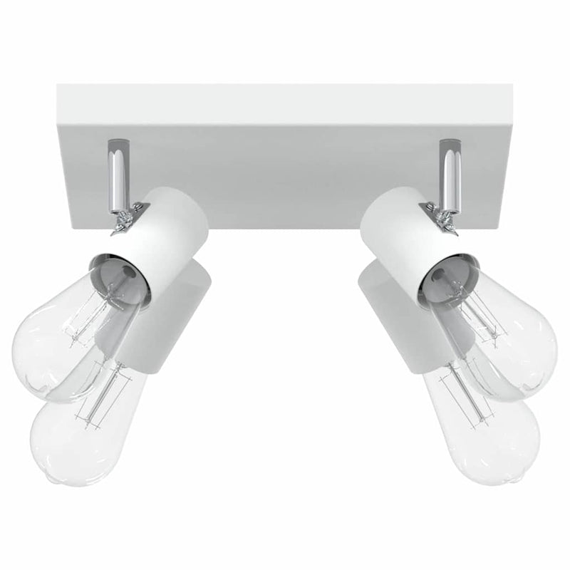 Load image into Gallery viewer, Vidaxl plafondspot met schijnwerpers wit 26,5 x 26 x 11,5 cm metaal