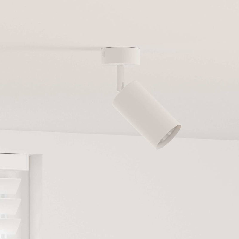 Load image into Gallery viewer, Vidaxl plafondspot met schijnwerpers wit 6 x 6 x 16 cm metaal
