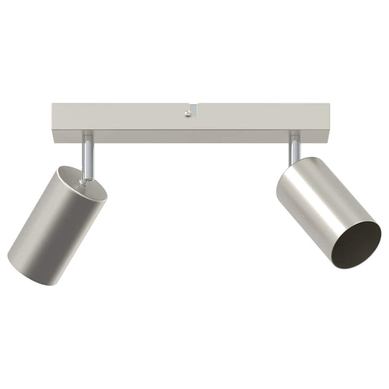 Load image into Gallery viewer, Vidaxl plafondspot met schijnwerpers nikkel 26 x 6 x 16 cm metaal
