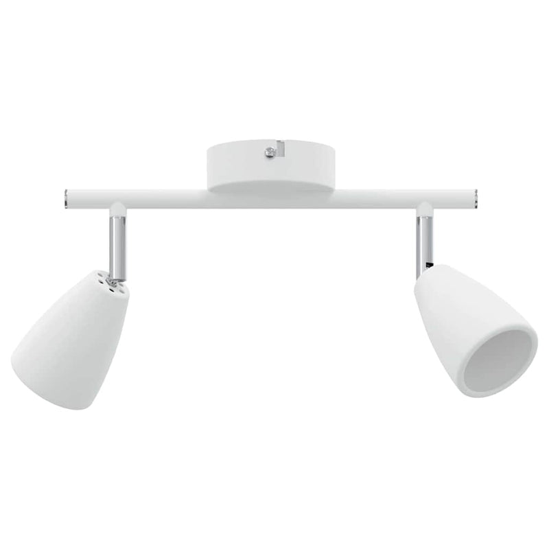 Load image into Gallery viewer, Vidaxl plafondspot met schijnwerpers wit 25.5 x 8 x 16 cm metaal