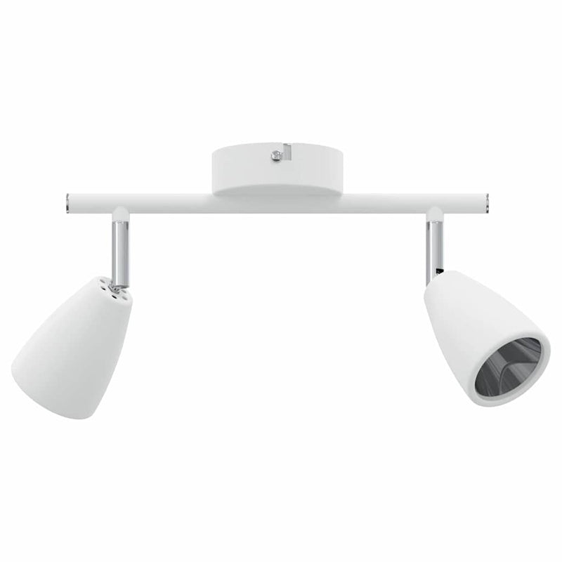 Load image into Gallery viewer, Vidaxl plafondspot met schijnwerpers wit 25.5 x 8 x 16 cm metaal