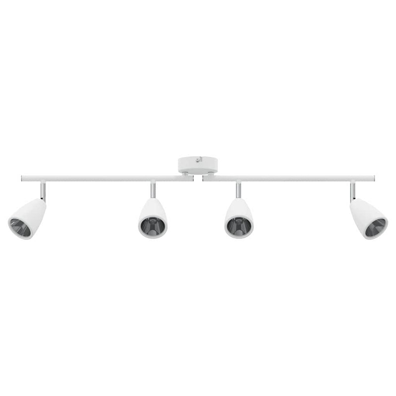 Load image into Gallery viewer, Vidaxl plafondspot met schijnwerpers wit 25.5 x 8 x 16 cm metaal