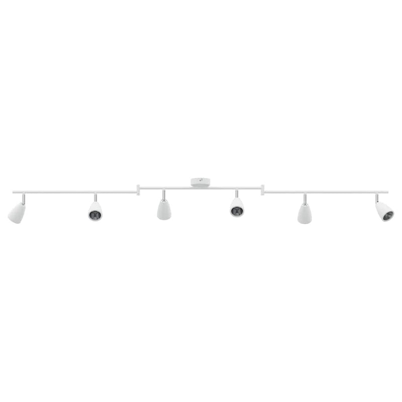 Load image into Gallery viewer, Vidaxl plafondspot met schijnwerpers wit 25.5 x 8 x 16 cm metaal