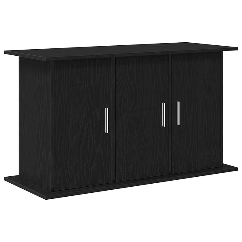 Load image into Gallery viewer, Vidaxl aquariumstandaard zwart eiken 101x41x58 cm bewerkt hout