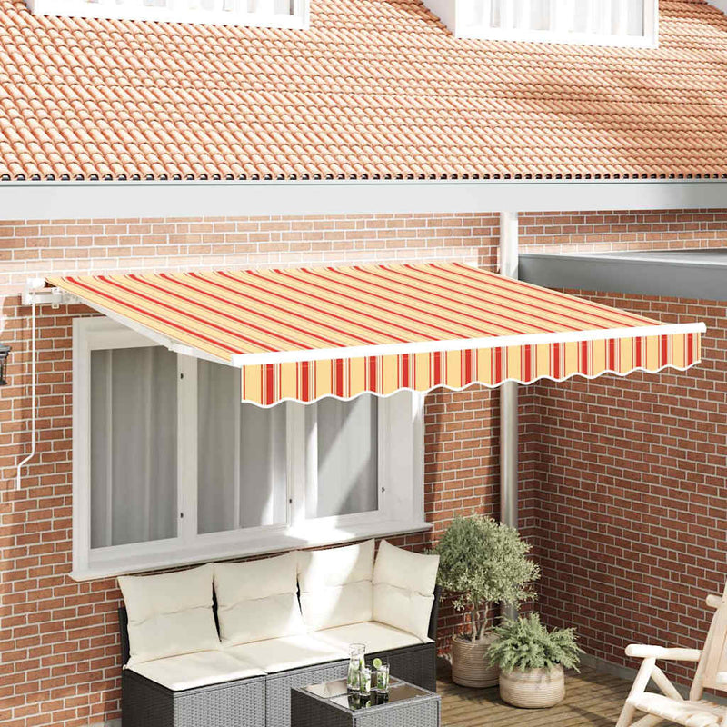 Load image into Gallery viewer, Vidaxl vervangingsdoek voor zonnescherm multikleur 330 x 195 cm
