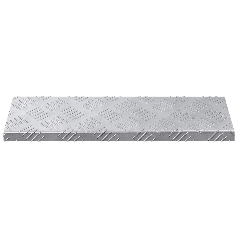 Load image into Gallery viewer, Vidaxl trap tread rechthoekig 15 pcs zilver 60 x 18 cm aluminium