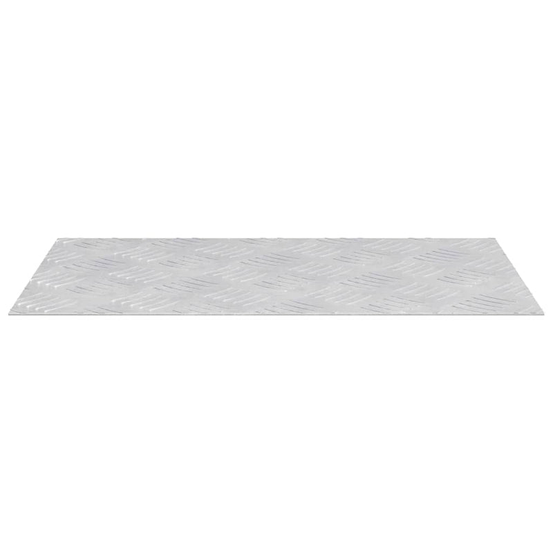 Load image into Gallery viewer, Vidaxl trap tread rechthoekig 4 pcs zilver 50 x 30 cm aluminium