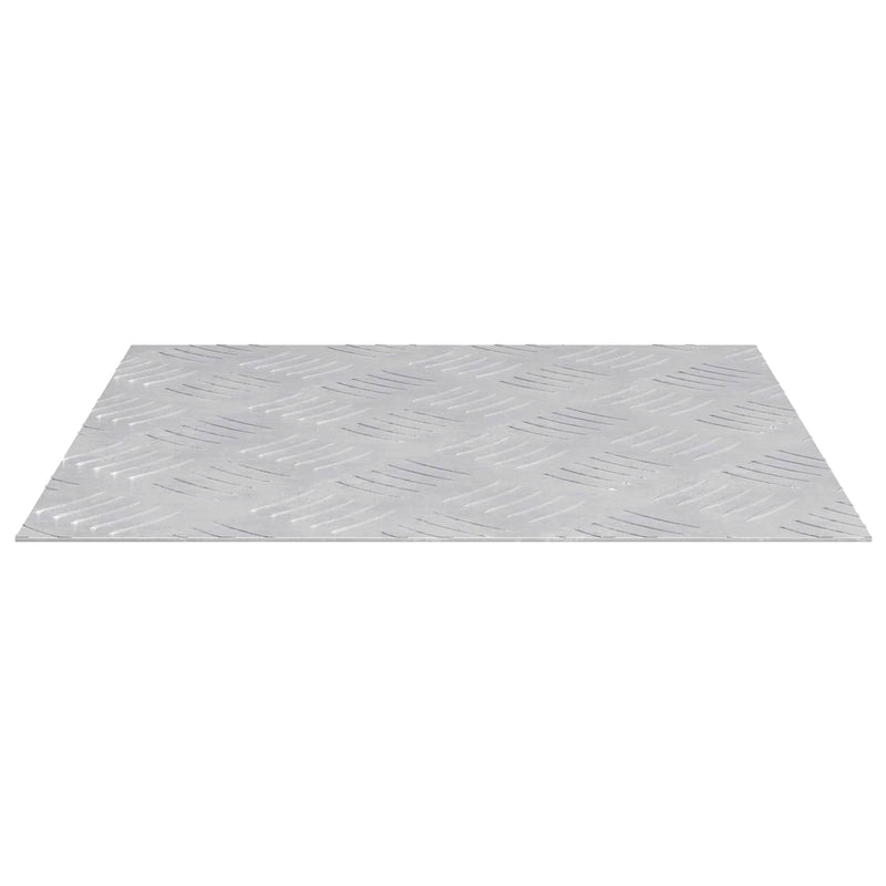 Load image into Gallery viewer, Vidaxl trap tread vierkant 4 pcs zilver 40 x 40 cm aluminium