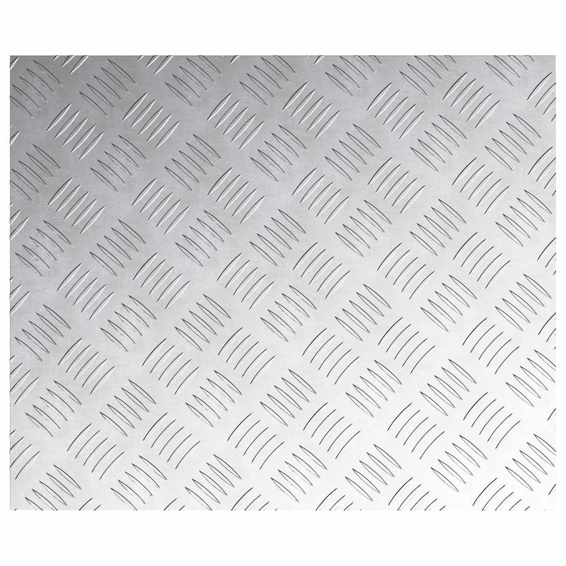 Load image into Gallery viewer, Vidaxl trap tread rechthoekig 4 pcs zilver 60 x 50 cm aluminium