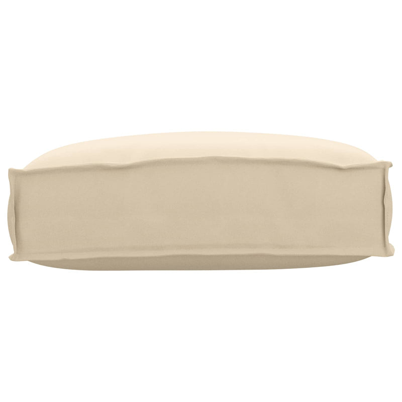 Load image into Gallery viewer, Vidaxl kussen beige 50 x 40 x 12 cm oxford stof