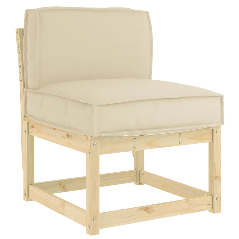 Load image into Gallery viewer, Vidaxl kussen beige 60 x 40 x 12 cm oxford stof