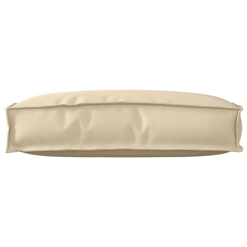Load image into Gallery viewer, Vidaxl kussen beige 60 x 40 x 12 cm oxford stof