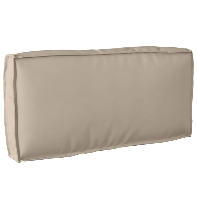 Load image into Gallery viewer, Vidaxl kussen taupe 80 x 40 x 12 cm oxford stof