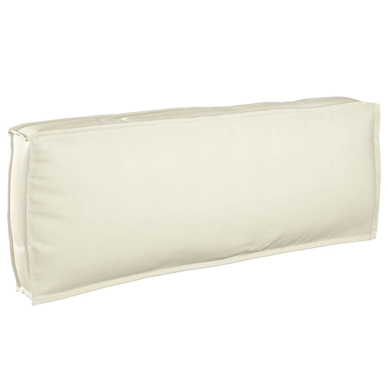 Load image into Gallery viewer, Vidaxl kussen crème 120 x 40 x 12 cm oxford stof
