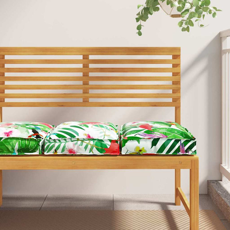 Load image into Gallery viewer, Vidaxl kussen bloemen 2 pcs multikleur 40 x 40 x 8 cm oxford stof