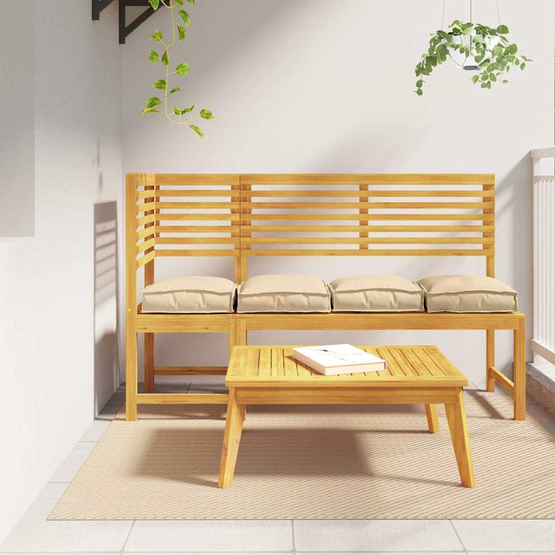 Load image into Gallery viewer, Vidaxl kussen 4 pcs beige 40 x 40 x 8 cm oxford stof
