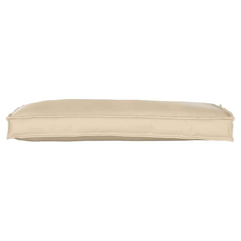 Load image into Gallery viewer, Vidaxl kussen beige 100 x 40 x 8 cm oxford stof