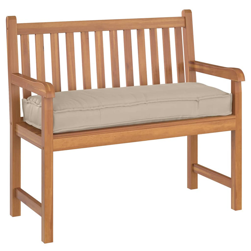 Load image into Gallery viewer, Vidaxl kussen taupe 110 x 40 x 8 cm oxford stof