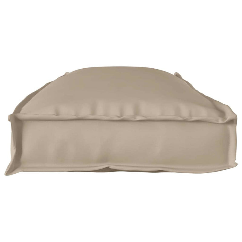 Load image into Gallery viewer, Vidaxl kussen taupe 110 x 40 x 8 cm oxford stof