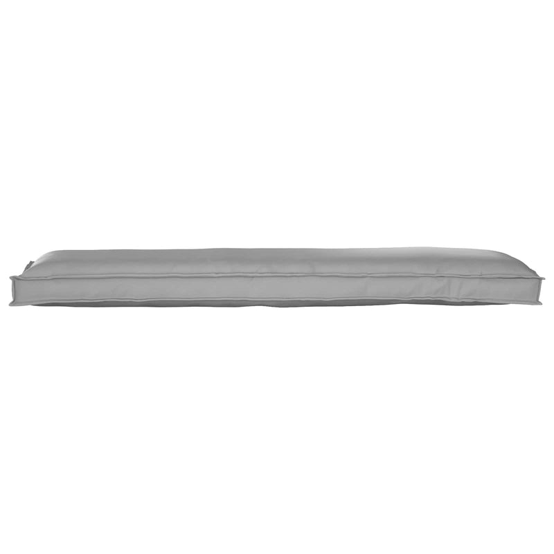 Load image into Gallery viewer, Vidaxl pallet kussen set 2 pcs grijs 150 x 40 x 8 cm oxford stof