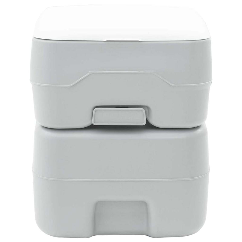 Load image into Gallery viewer, Vidaxl camping toilet grijs 41,5 x 36,5 x 42 cm