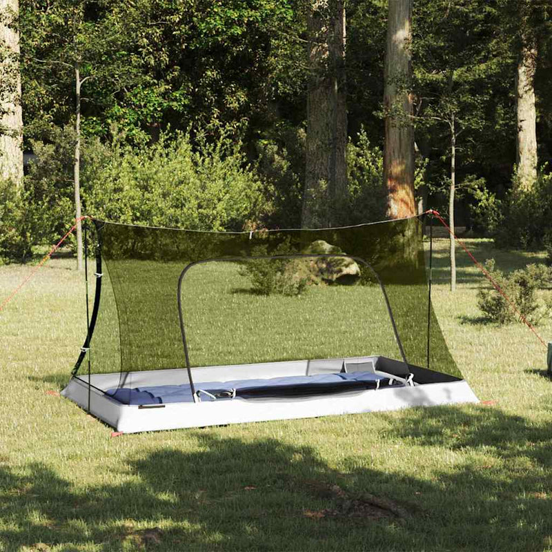 Load image into Gallery viewer, Vidaxl binnentent zwart 220 x 128 x 110 cm gaas