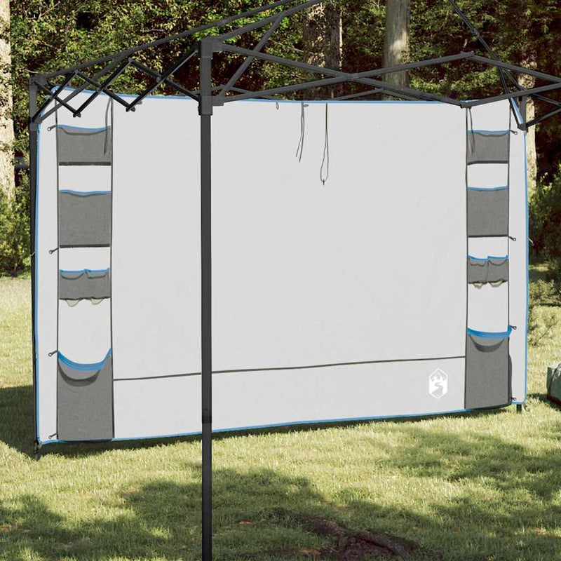 Load image into Gallery viewer, Vidaxl hangende tentorganiser grijs en blauw 320 x 182 cm oxford