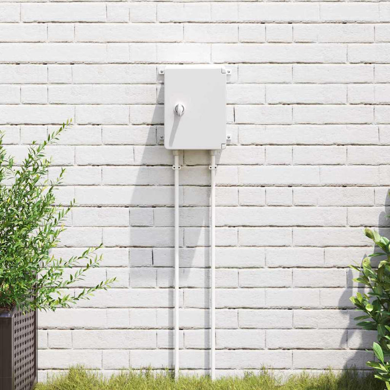 Load image into Gallery viewer, Vidaxl bedieningskast grijs 47 x 20 x 60 cm abs kunststof