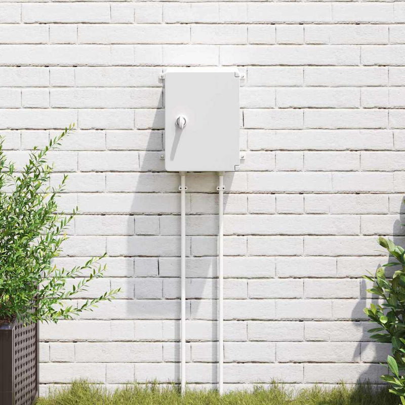 Load image into Gallery viewer, Vidaxl bedieningskast grijs 47 x 20 x 60 cm abs kunststof