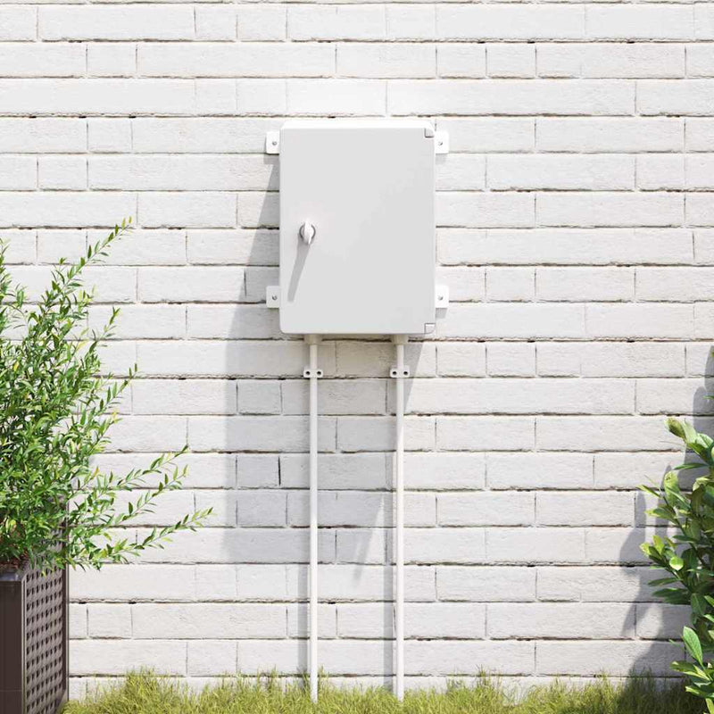 Load image into Gallery viewer, Vidaxl bedieningskast grijs 47 x 20 x 60 cm abs kunststof