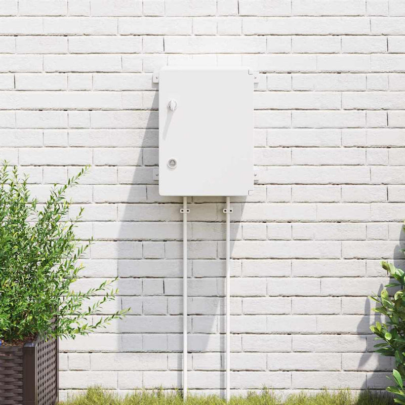Load image into Gallery viewer, Vidaxl bedieningskast grijs 47 x 20 x 60 cm abs kunststof