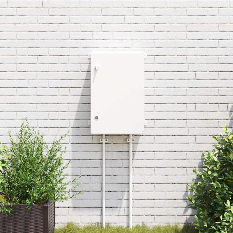 Load image into Gallery viewer, Vidaxl bedieningskast grijs 47 x 20 x 60 cm abs kunststof