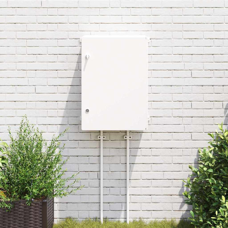 Load image into Gallery viewer, Vidaxl bedieningskast grijs 47 x 20 x 60 cm abs kunststof