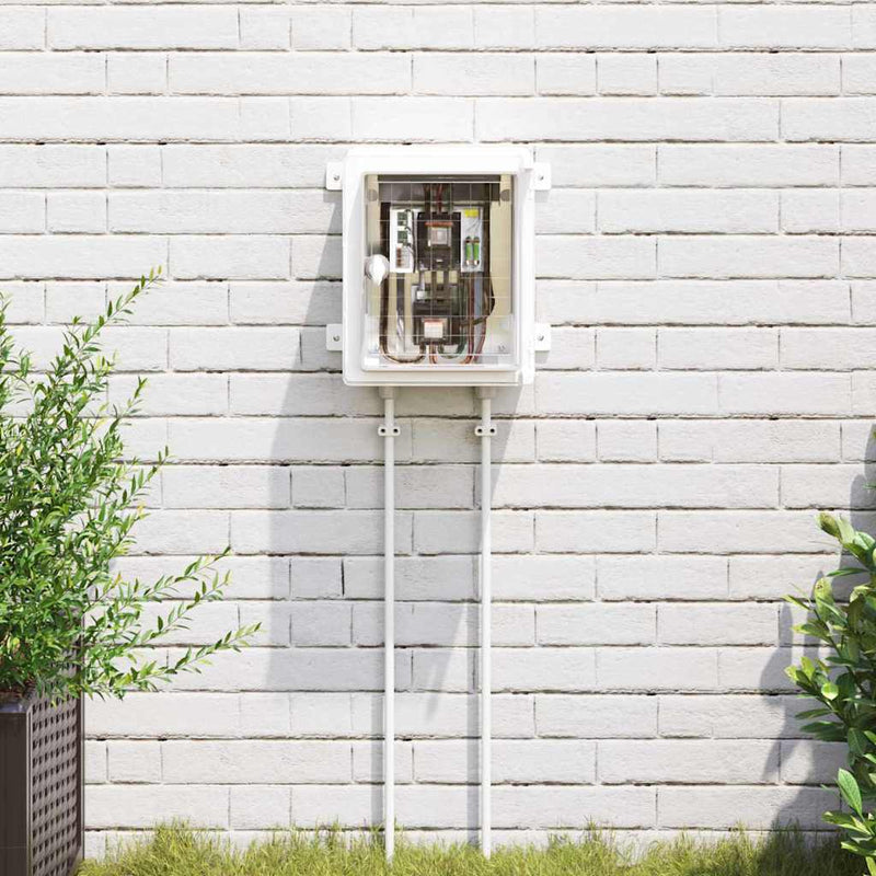 Load image into Gallery viewer, Vidaxl bedieningskast grijs 47 x 20 x 60 cm abs kunststof