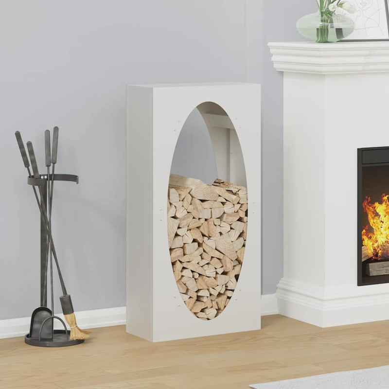Load image into Gallery viewer, Vidaxl brandhoutrek 50x23x100 cm koudgewalst staal wit