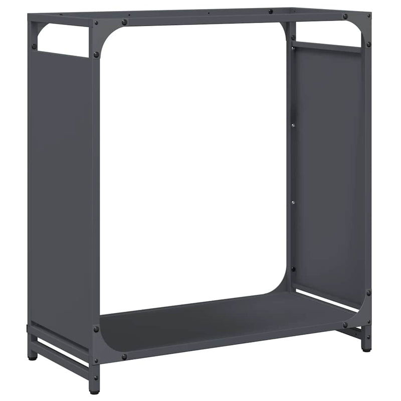 Load image into Gallery viewer, Vidaxl brandhoutrek 60x28x65 cm koudgewalst staal antracietkleurig
