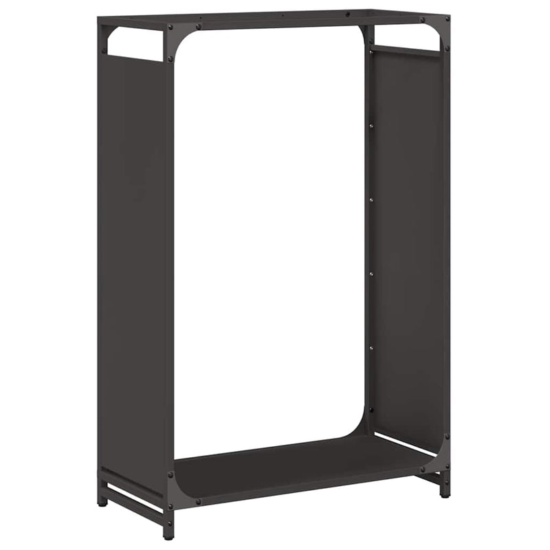 Load image into Gallery viewer, Vidaxl brandhoutrek 60x28x90 cm koudgewalst staal zwart