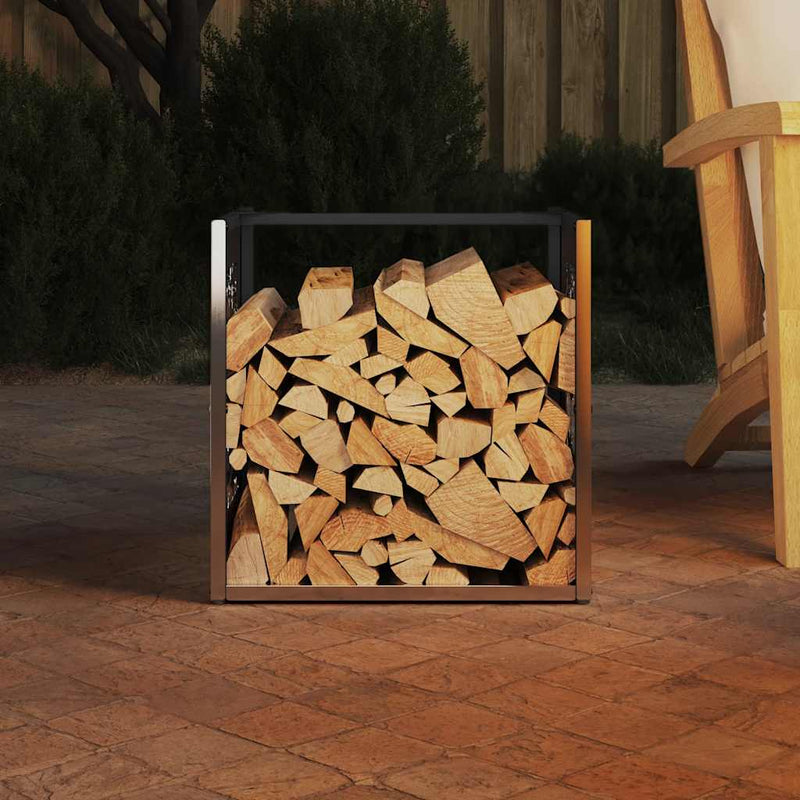Load image into Gallery viewer, Vidaxl brandhoutrek 40x40x40 cm roestvrij staal