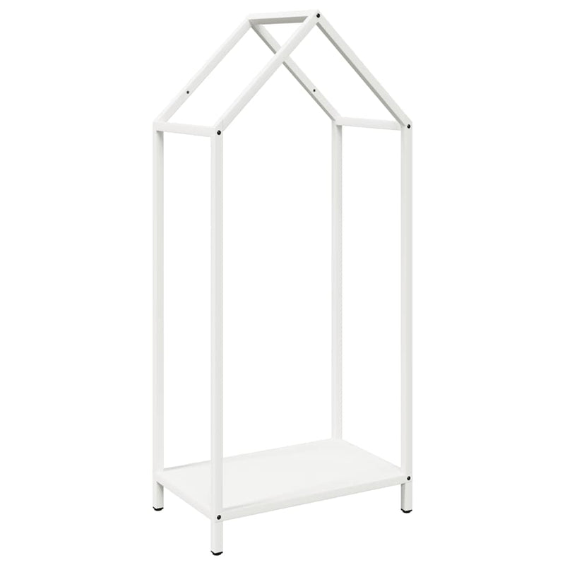 Load image into Gallery viewer, Vidaxl brandhoutrek 40x25x90 cm koudgewalst staal wit
