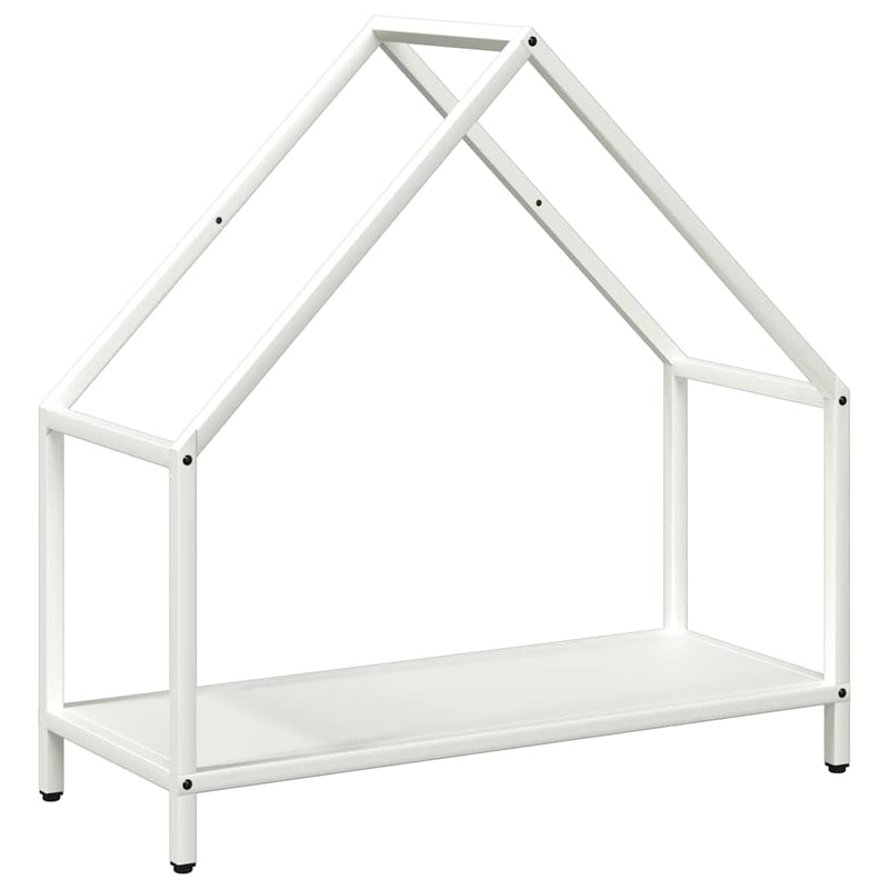 Load image into Gallery viewer, Vidaxl brandhoutrek 60x25x60 cm koudgewalst staal wit