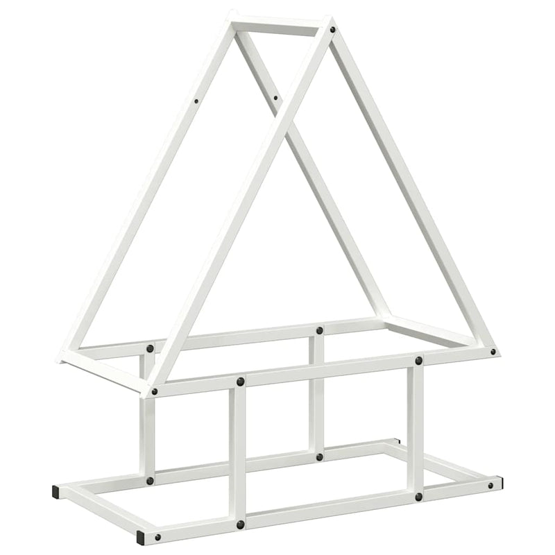 Load image into Gallery viewer, Vidaxl brandhoutrek 50x25x60 cm koudgewalst staal wit