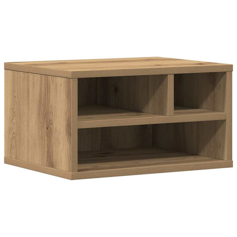 Load image into Gallery viewer, Vidaxl printerstand artisan eiken 40 x 32 x 22,5 cm bewerkt hout