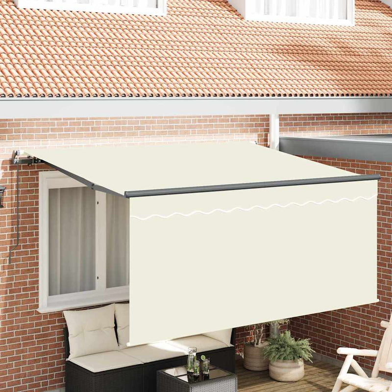 Load image into Gallery viewer, Vidaxl inklapbaar zonnescherm crème 300 x 200 cm