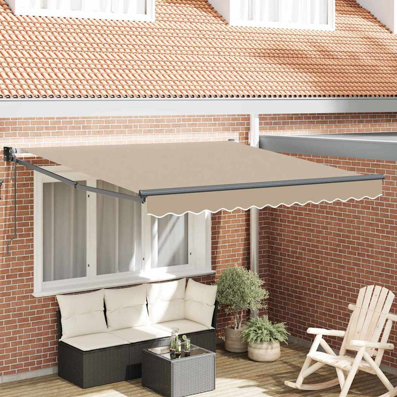 Load image into Gallery viewer, Vidaxl markies beige 300 x 250 x 165 cm polyester